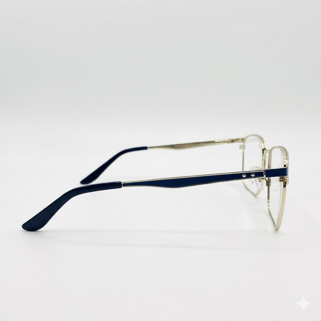 Armazón Oftálmico NEW 3682F AZUL/DORADO