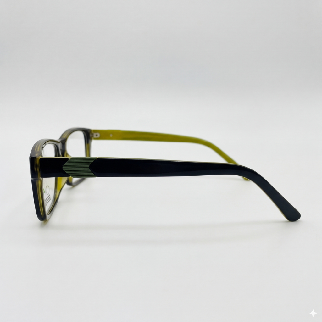 Armazón Oftálmico Olive People Olive-A4058 Negro/Amarillo