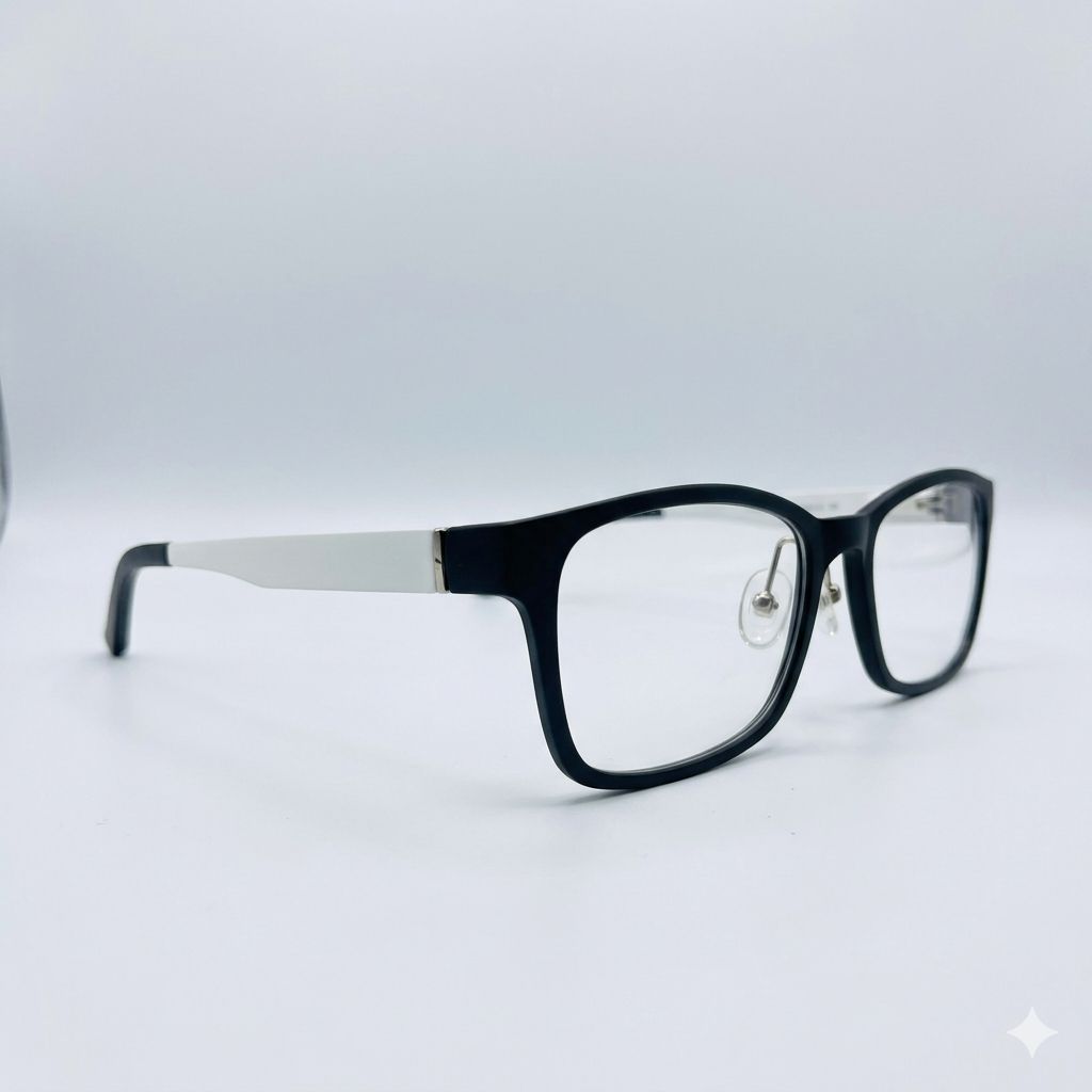 Armazón Oftálmico Olive Optical ultem-024 Negro/Blanco