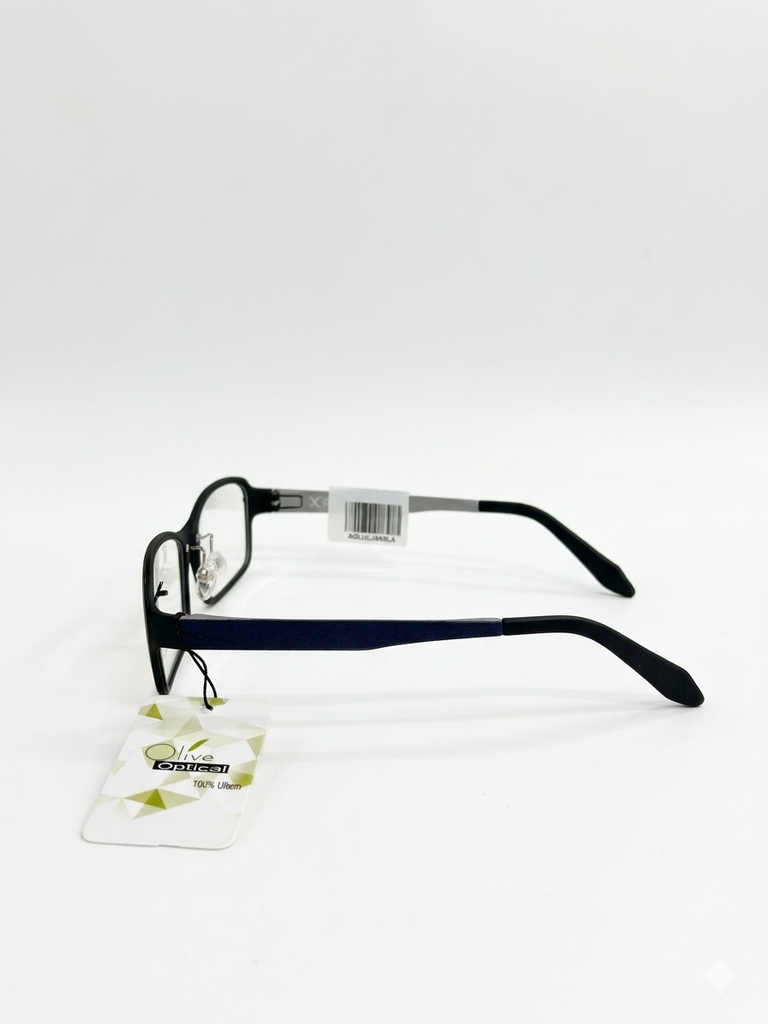 Armazón Oftálmico Olive Optical ultem-025 Negro/Gris