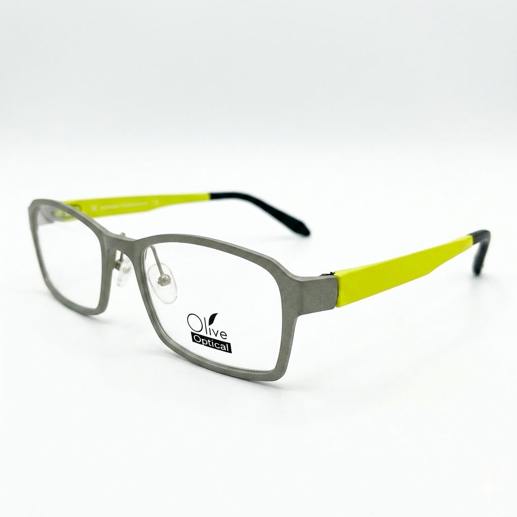 Armazón Oftálmico Olive Optical ultem-028 Gris/Verde