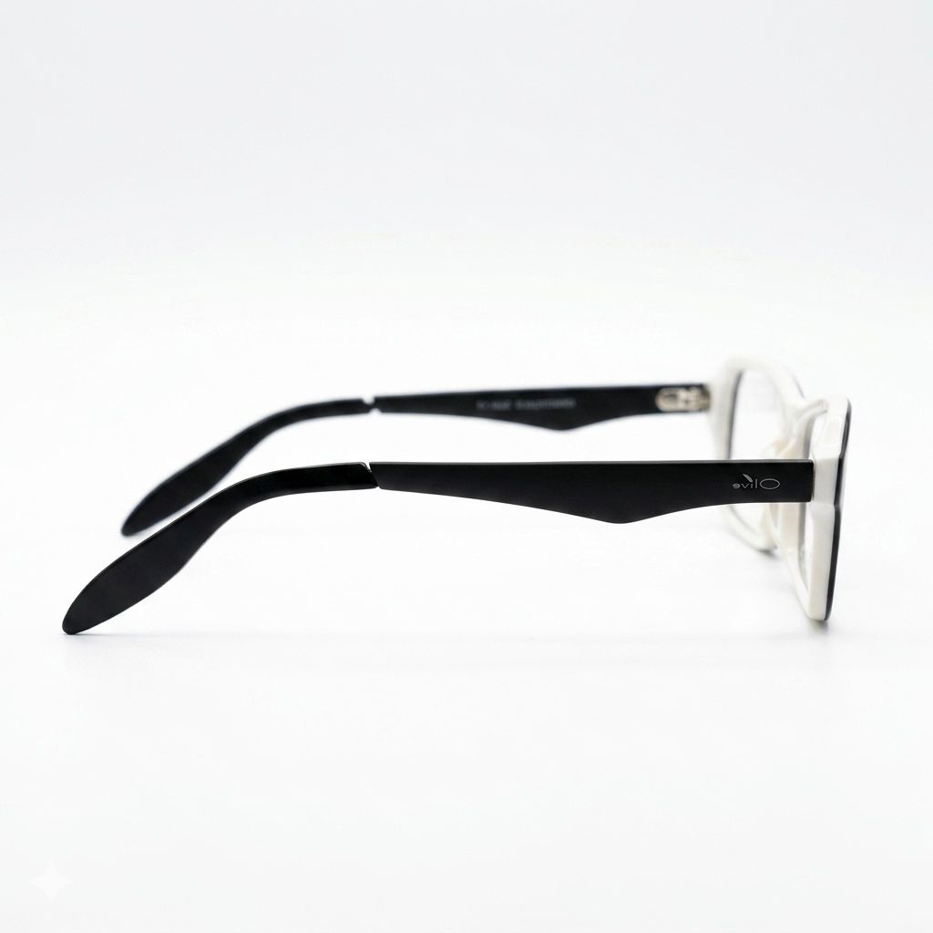 Armazón Oftálmico Olive People GD9015 Negro/Blanco