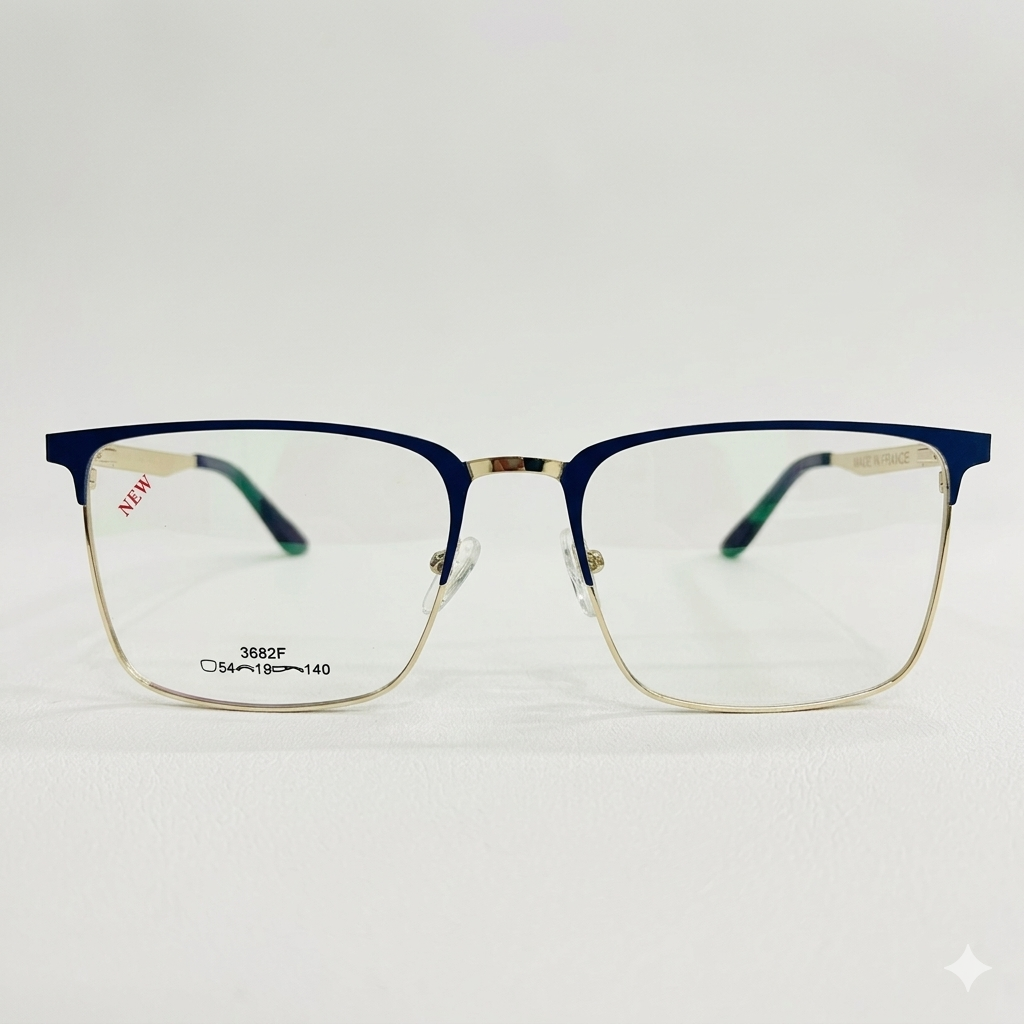 Armazón Oftálmico NEW 3682F AZUL/DORADO