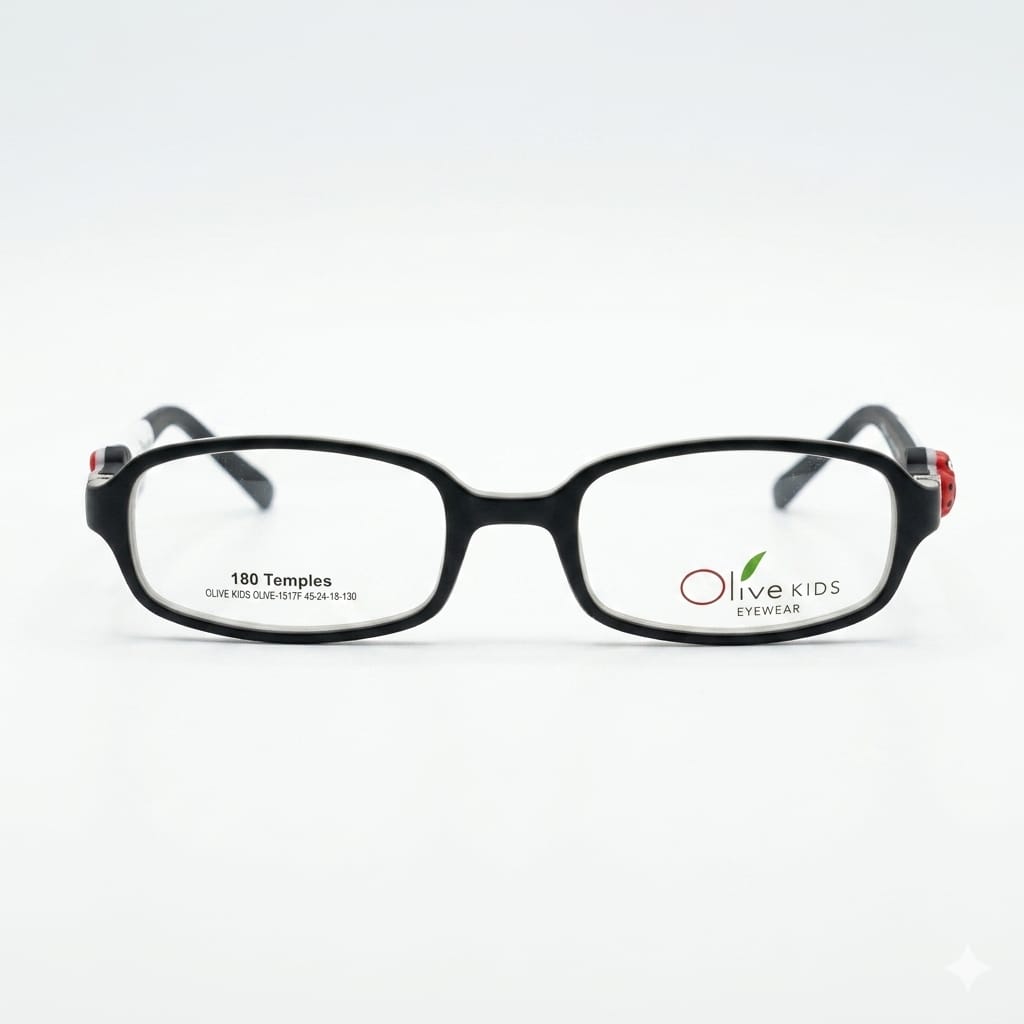 Armazón Oftálmico/Kids Olive Kids Kids-1517P Negro/Beige/Gris/Estampado