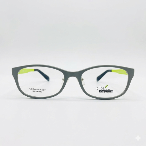 [AOLMUL27GRDE] Armazón Oftálmico OLIVE ULTEM ultem-027 Gris/Verde
