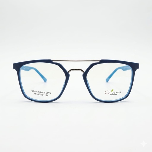 [AOLSKITRAZUL] Armazón Oftálmico/Kids Olive Kids Kids-1557TR Azul
