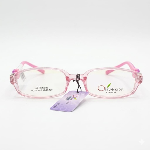 [AOLSKI7PTRDO] Armazón Oftálmico/Kids Olive Kids Kids-1517P Transparente/Rosa/Morado/Estampado