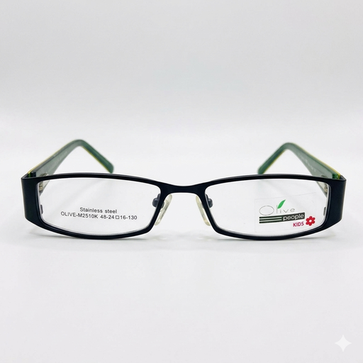 [AOLSM20KNEDE] Armazón Oftálmico/Kids Olive Kids M2510K Negro/Verde