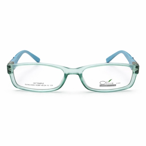 [AOLSKI6PAZDO] Armazón Oftálmico/Kids Olive Kids KIDS-1536P Azul/Transparente/Estampado