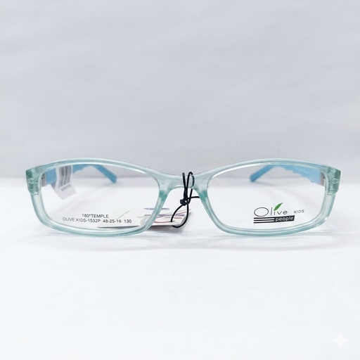 [AOLSKI2PAZDO] Armazón Oftálmico/Kids Olive Kids KIDS-1532P Azul/Transparente/Estampado