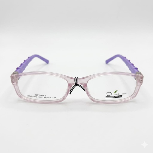[AOLSKI2PMODO] Armazón Oftálmico/Kids Olive Kids KIDS-1532P Morado/Transparente/Estampado
