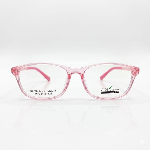 [AOLSKI17ROTE] Armazón Oftálmico/Kids Olive Kids KIDS-FZ2017 Rosa/Transparente